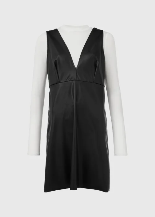 Black Pinafore Dress - 8 Image 5