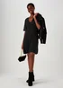 Black Lace Sleeve Dress - 8 Image 4