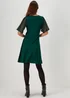 Green Lace Sleeve Dress - 8 Image 2