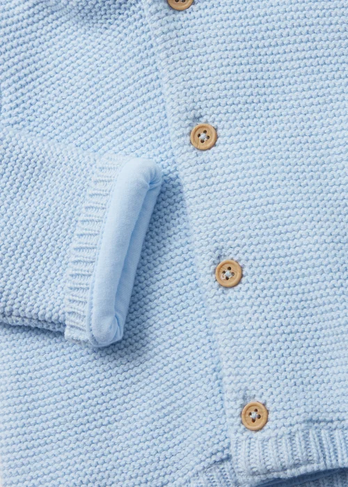 Baby Blue Cardigan (Newborn-23mths) - Newborn Image 2