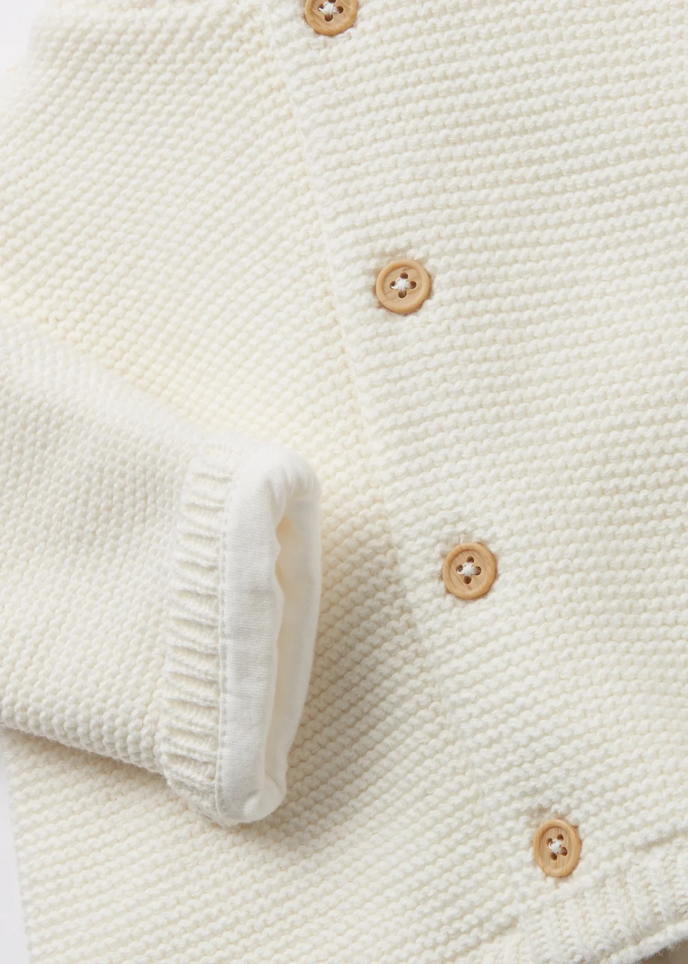 Baby Cream Cardigan (Newborn-23mths) - 0-3 months Image 2