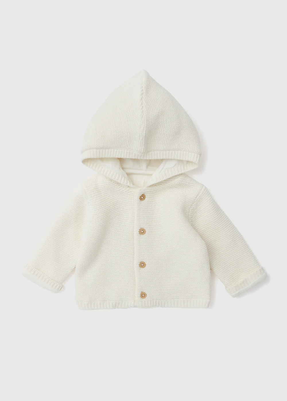 Baby Cream Cardigan (Newborn-23mths) - 0-3 months Image 1