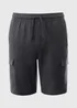 Charcoal Textured Cargo Shorts - S Image 5
