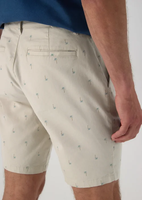 Bone Palm Print Shorts - 30 Image 3