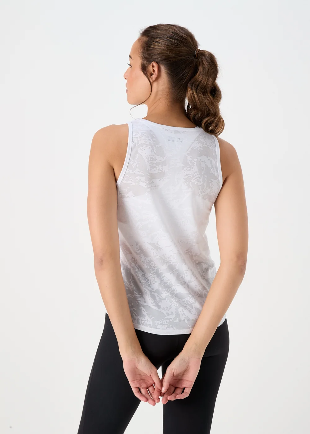 Souluxe White Sports Vest Top - S Image 2