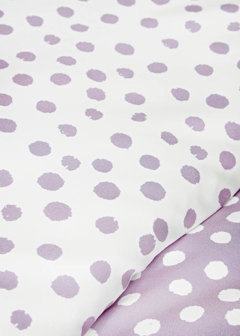 Lilac Spots Print Duvet Set - Single Image 3
