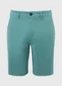 Teal Slim Fit Chino Shorts - 30 Image 5