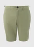 Green Slim Fit Chino Shorts - 30 Image 5