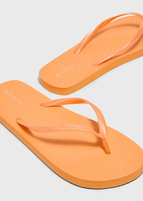 Orange Flip Flops - S Image 2