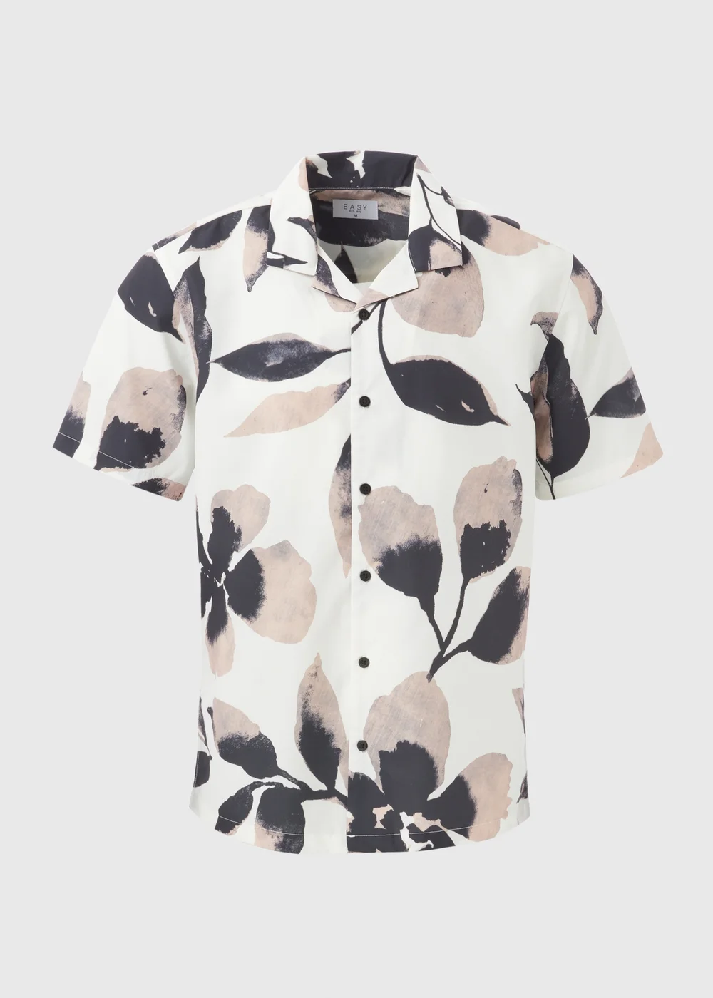White Pink Floral Print Shirt - Small Image 5
