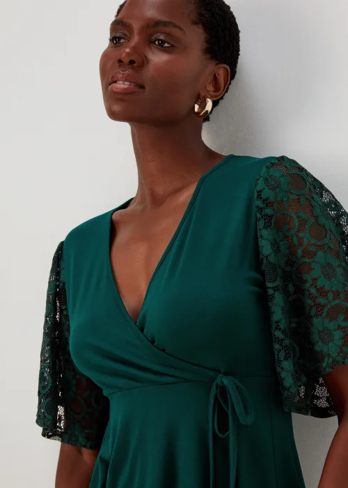 Green Lace Angel Jersey - Size 8 Image 3