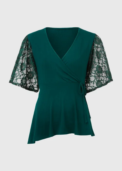 Green Lace Angel Jersey - Size 8 Image 5
