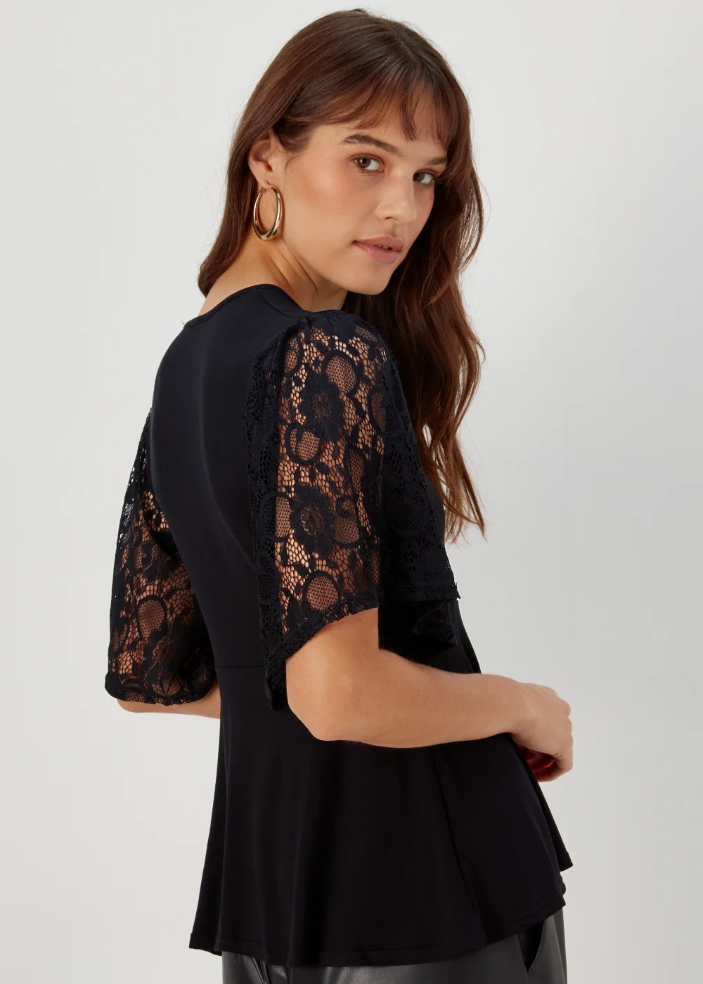 Black Angel Lace Jersey - 8 Image 2