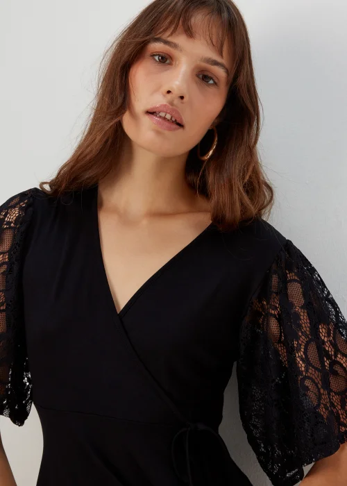 Black Angel Lace Jersey - 8 Image 3