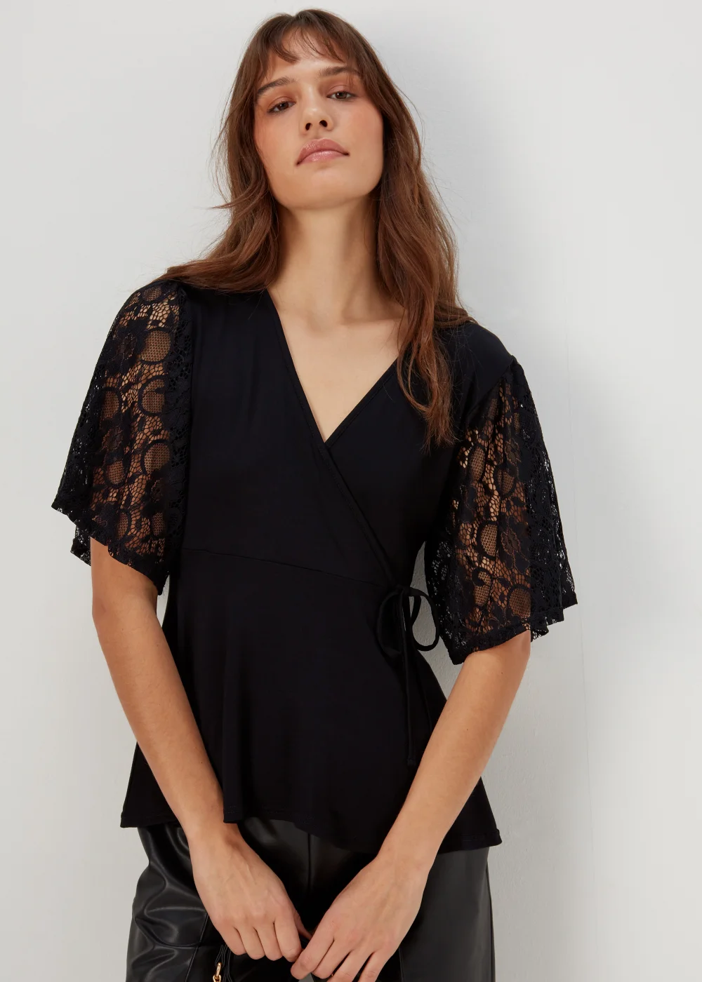 Black Angel Lace Jersey - 8 Image 1