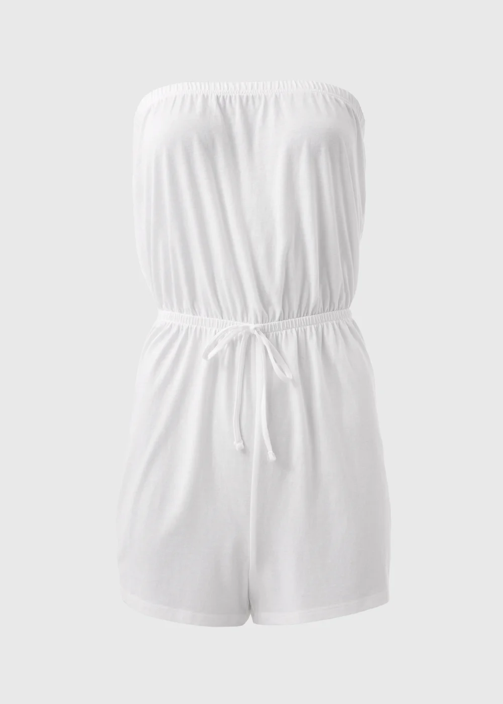 White Plain Playsuit - S Image 5