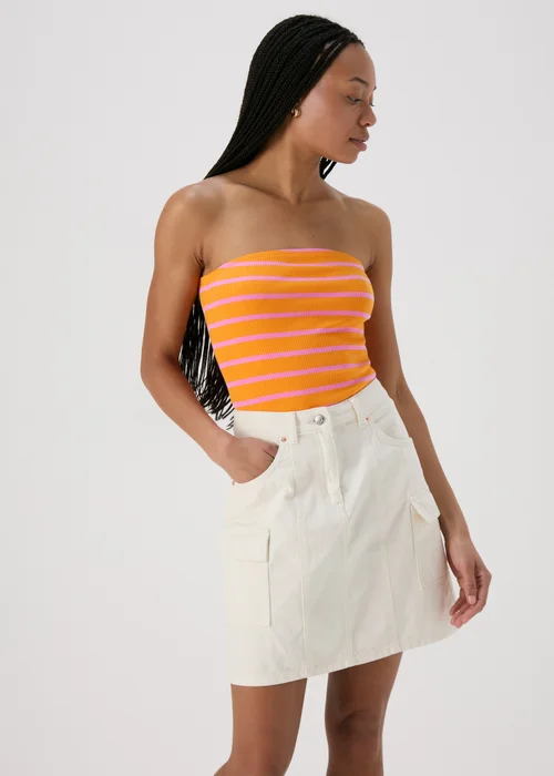 Orange Bandeau Top - S Image 1