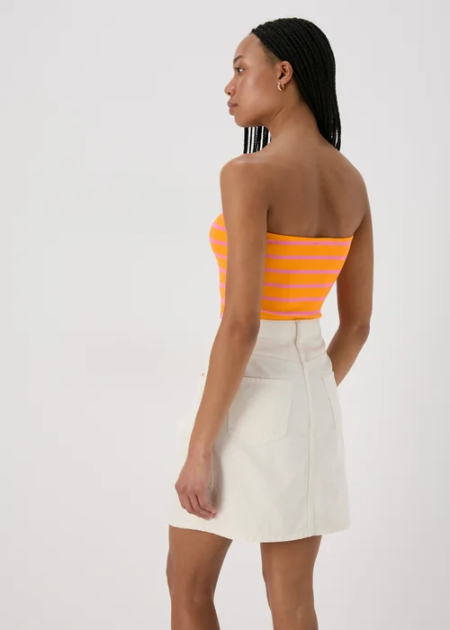 Orange Bandeau Top - S Image 2
