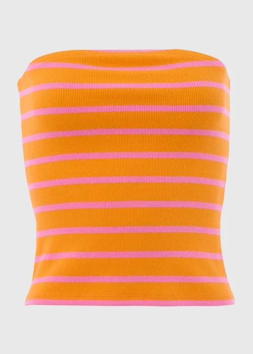 Orange Bandeau Top - S Image 5