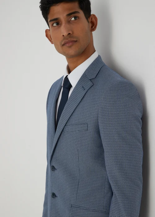Taylor & Wright Richie Blue Skinny Fit Suit Jacket - 36 Chest Regular Image 1