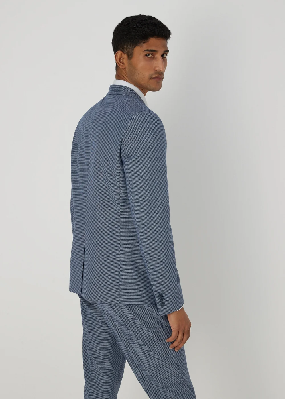 Taylor & Wright Richie Blue Skinny Fit Suit Jacket - 36 Chest Regular Image 2