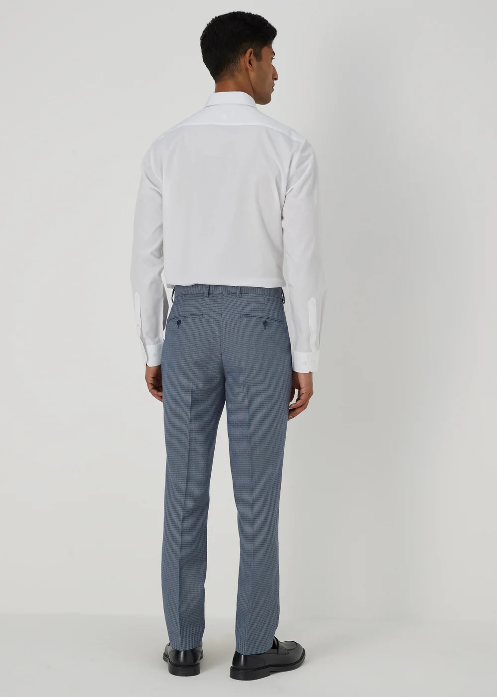 Taylor & Wright Richie Blue Skinny Fit Trousers - 32 Waist 29 Leg Image 2