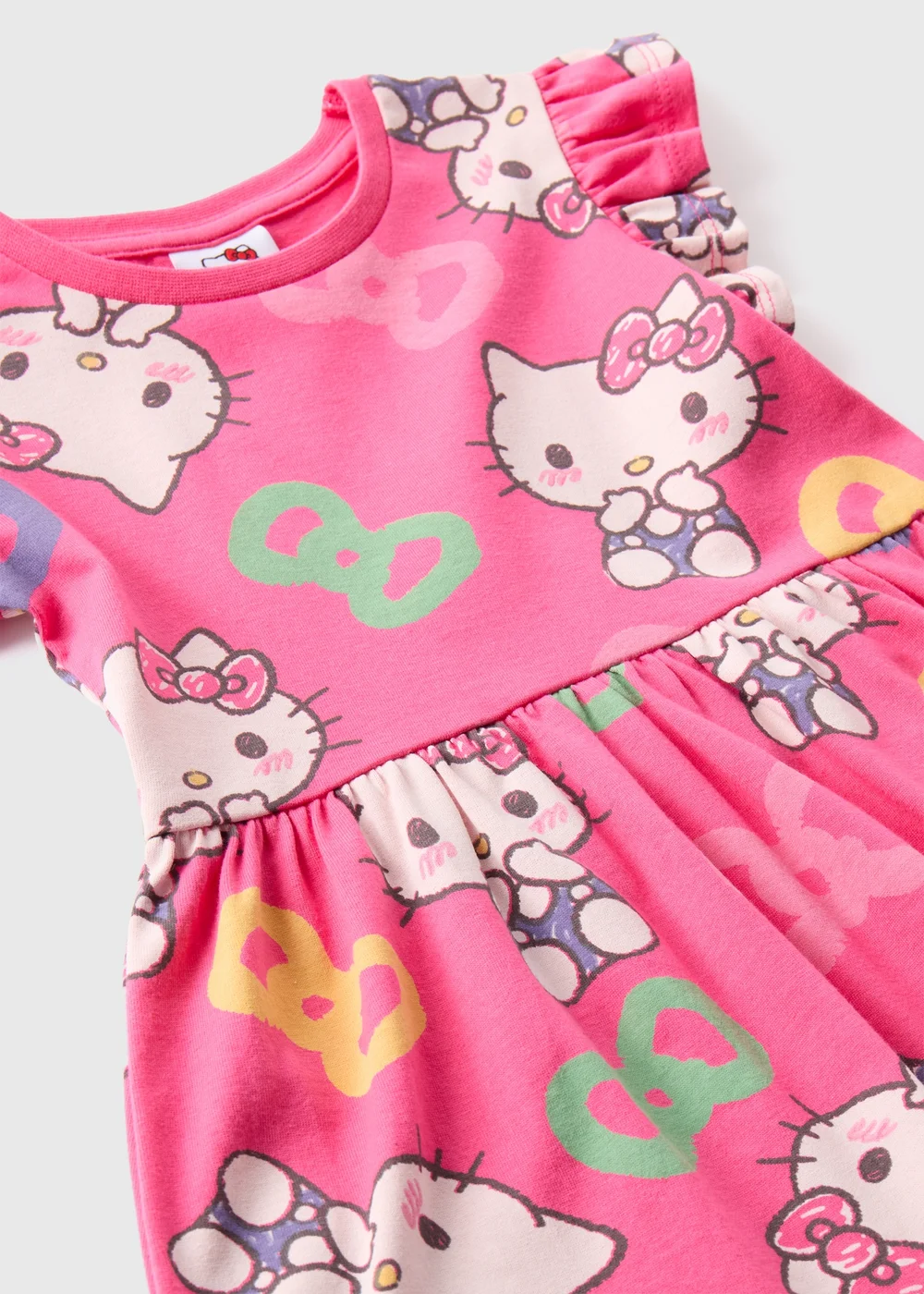 Hello Kitty Girls Pink Dress (1-7yrs) - 1-1.5 Yrs Image 2