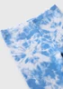 Girls Blue Tie Dye Cycling Shorts (7-13yrs) - Age 7 Years Image 2
