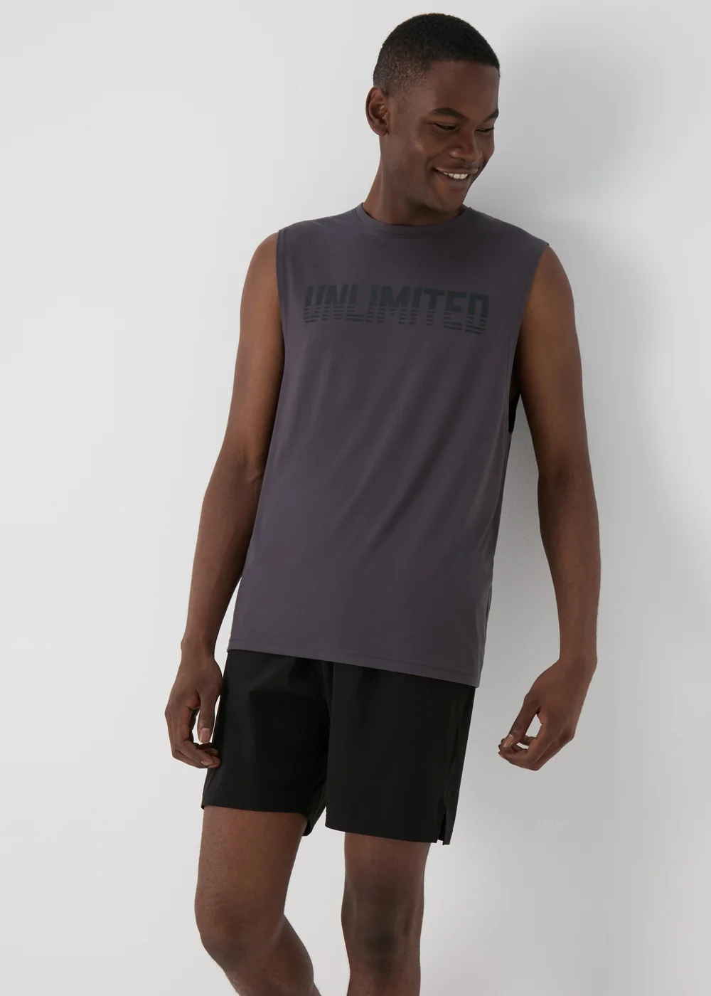 Souluxe Charcoal Unlimited Training Vest - S Image 1