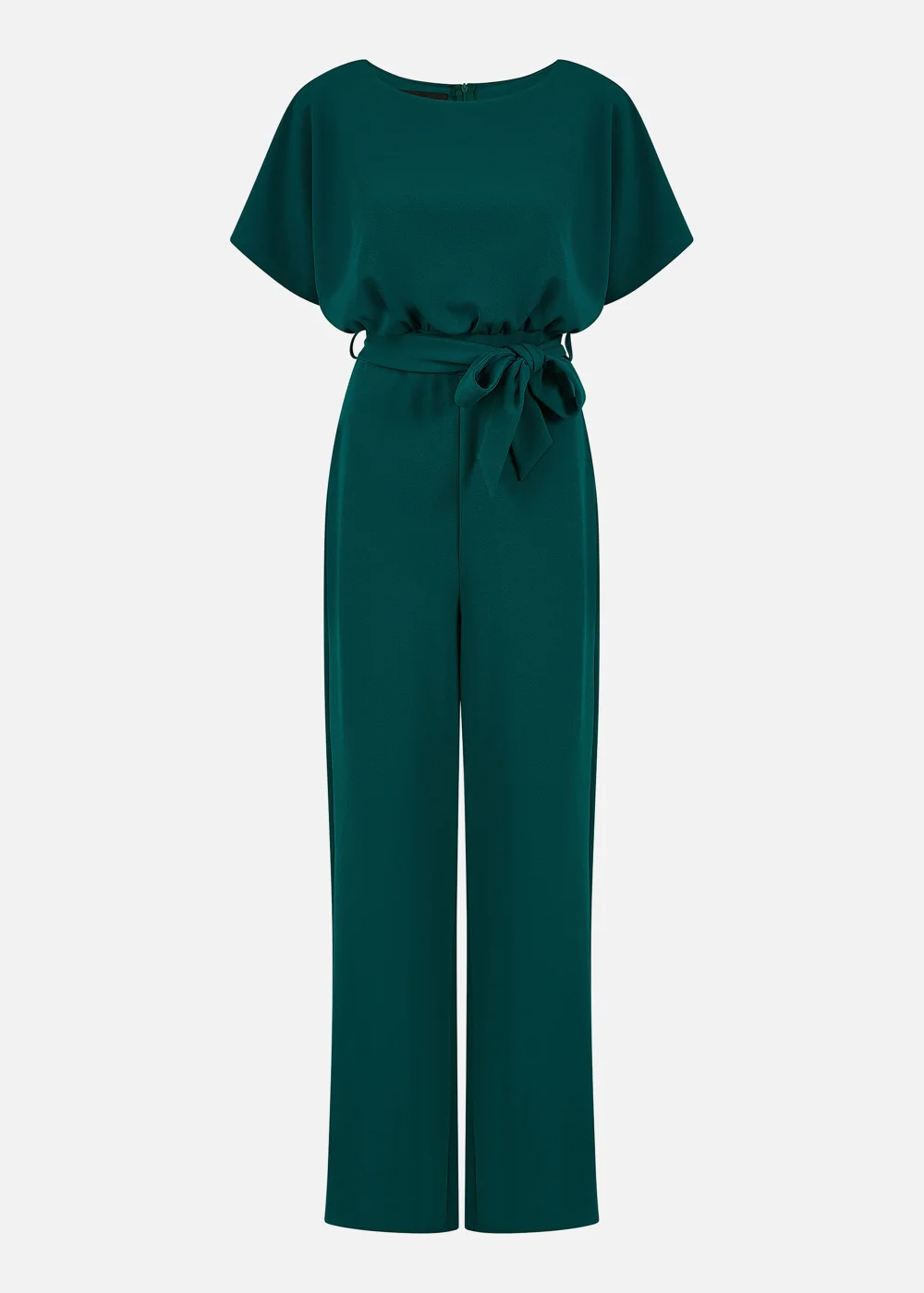 Mela Batwing Stretch Jumpsuit in Green - 10 Image 4
