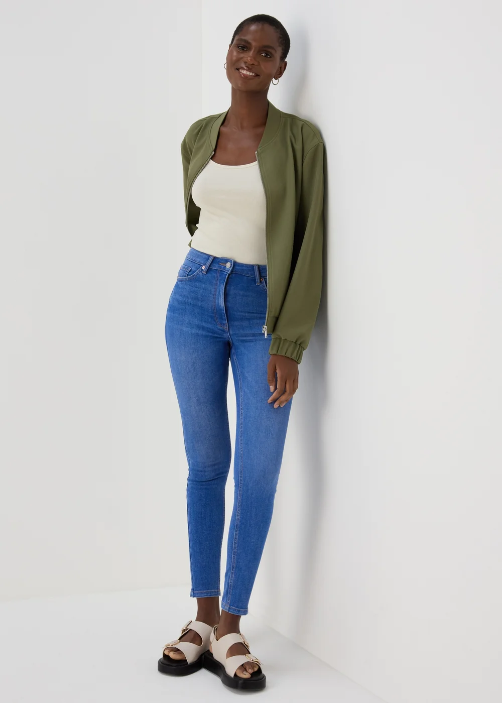 Cream Basic Cami Top - 8 Image 4
