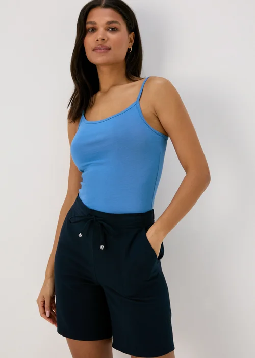 Blue Basic Cami Top - 8 Image 1