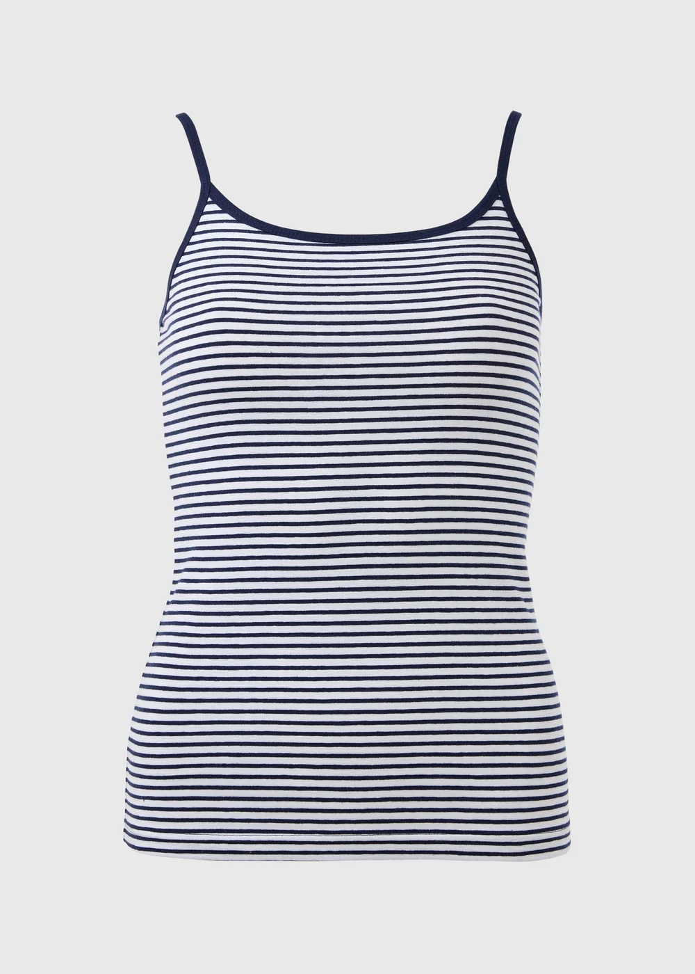 Navy Stripe Cami Top - Size 8 Image 5