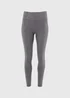 Souluxe Grey Tonal Printed Leggings - 8 Image 5