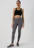 Souluxe Grey Tonal Printed Leggings - 8 Image 1