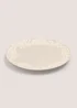 Beige Artisan Wax Dinner Plate Image 1
