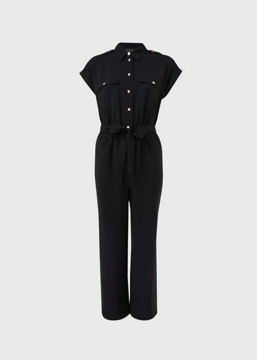 Et Vous Black Airflow Utility Jumpsuit - 8 Image 5
