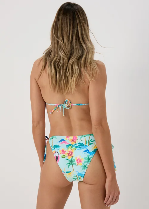 Multicolour Triangle Bikini Top - Size 6 Image 2