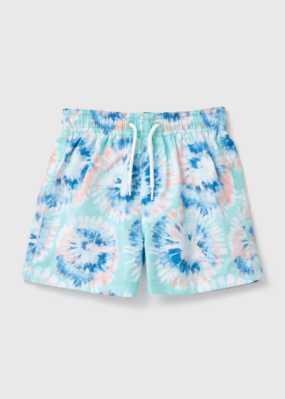 Boys Multicolour Tie Dye Swim Shorts (1-6yrs) - 1-1.5 Yrs Image 1