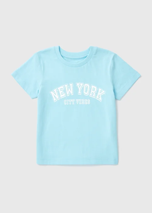 Boys Blue Varsity T-Shirt (1-7yrs) - 1-1.5 Yrs Image 1