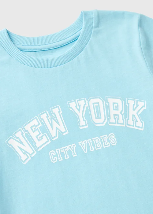 Boys Blue Varsity T-Shirt (1-7yrs) - 1-1.5 Yrs Image 2