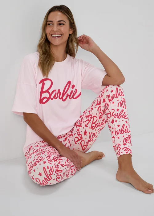 Barbie Pink Leggings Set - Extra small Image 1