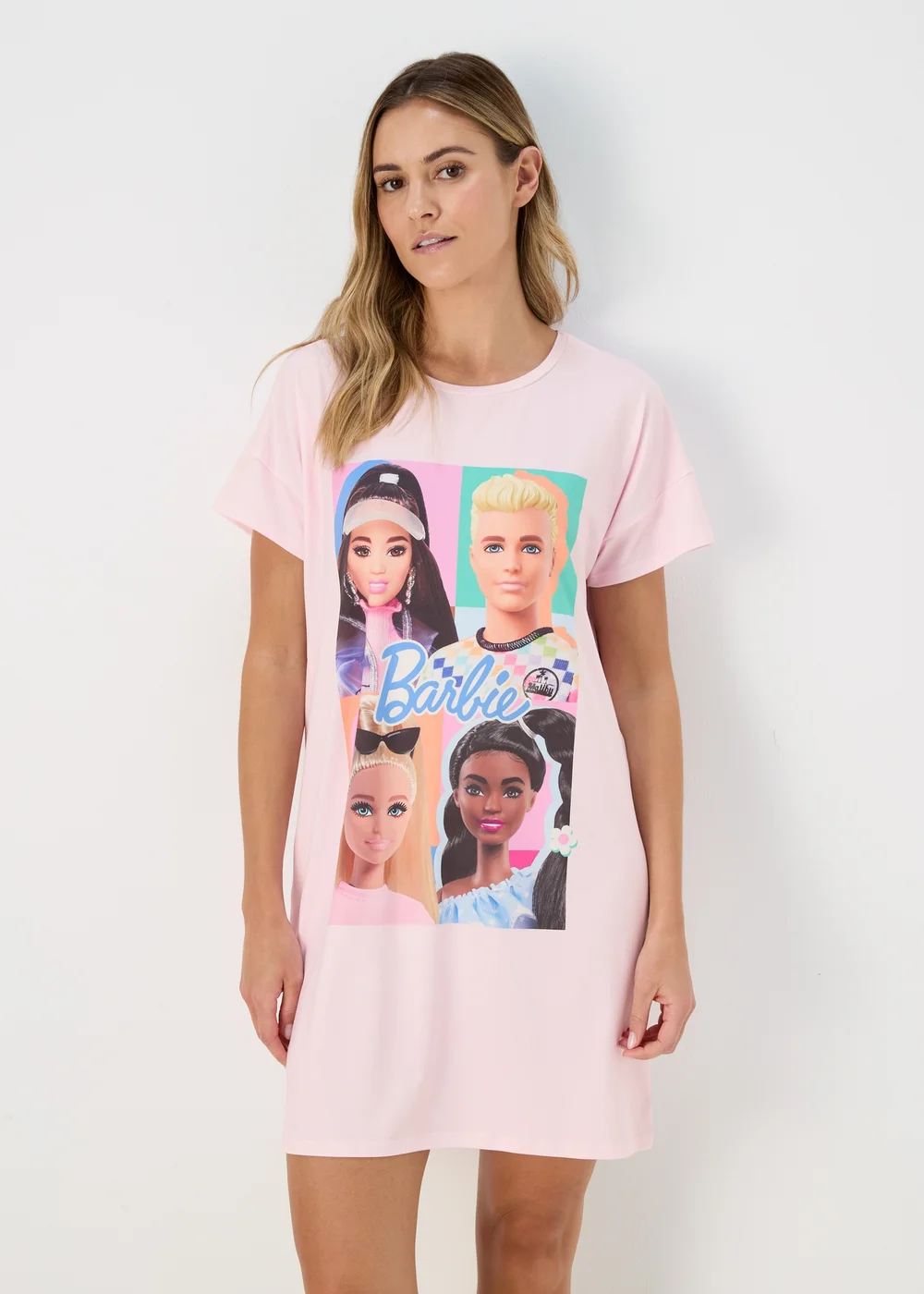 Barbie Pink Sleep Nightie - Extra small Image 1