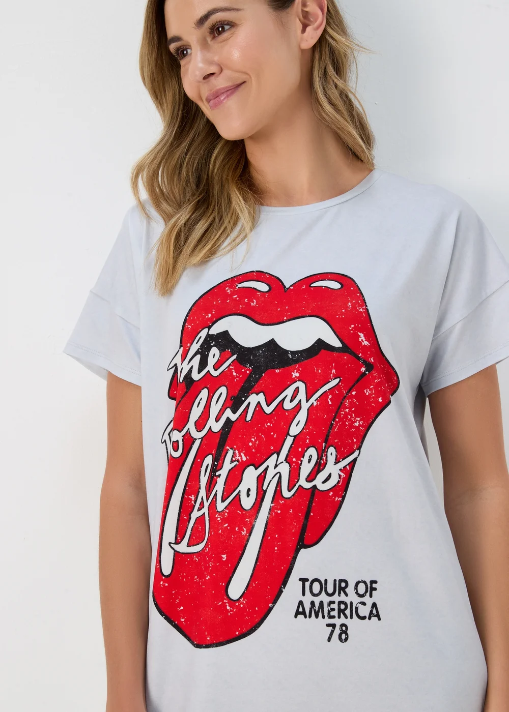Rolling Stones Grey Nightie - Extra small Image 3
