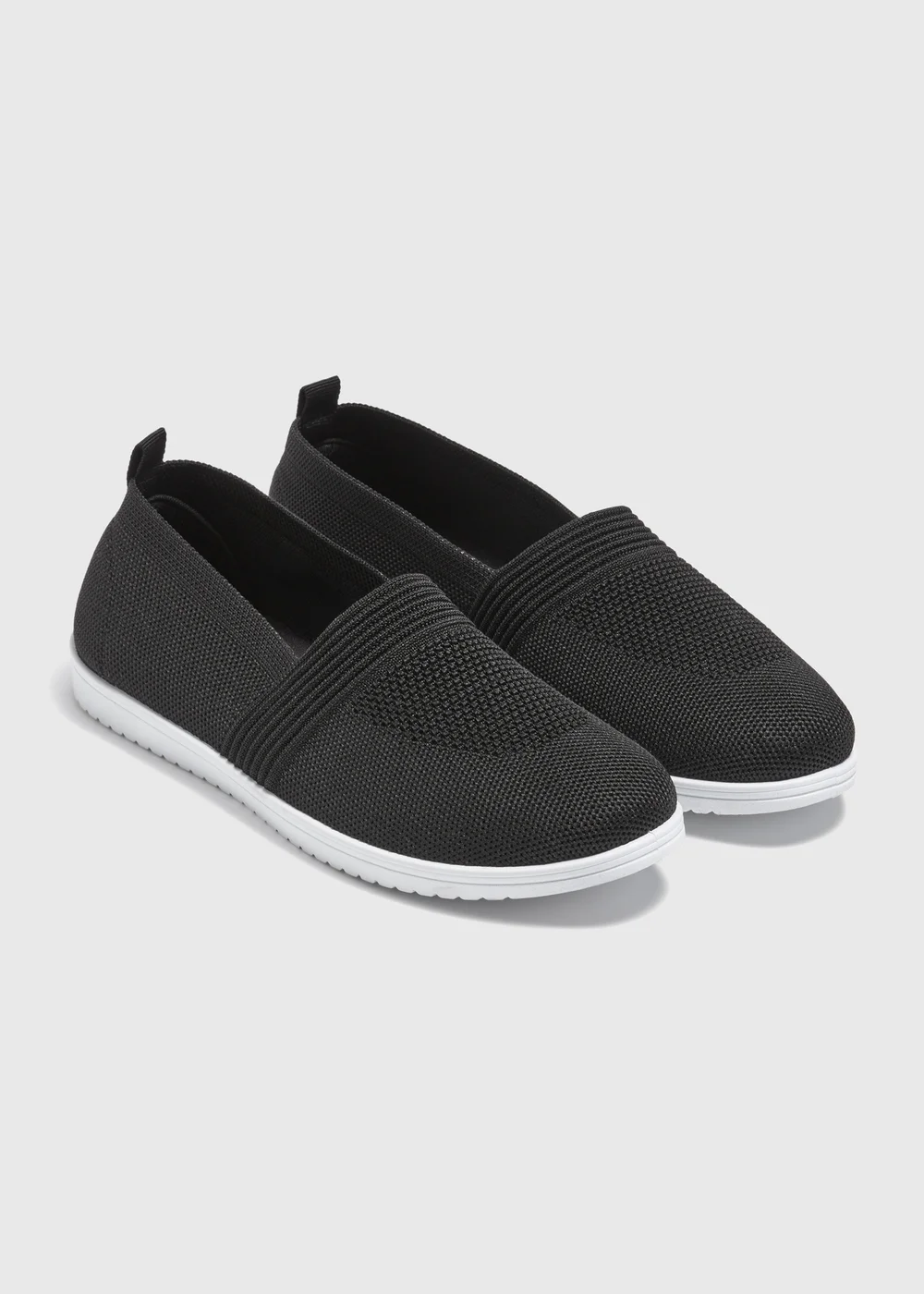 Black Knit Pump - Size 3 Image 1
