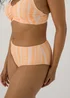 Orange Jacquard D Plus Midi Bikini Bottom - 6 Image 3