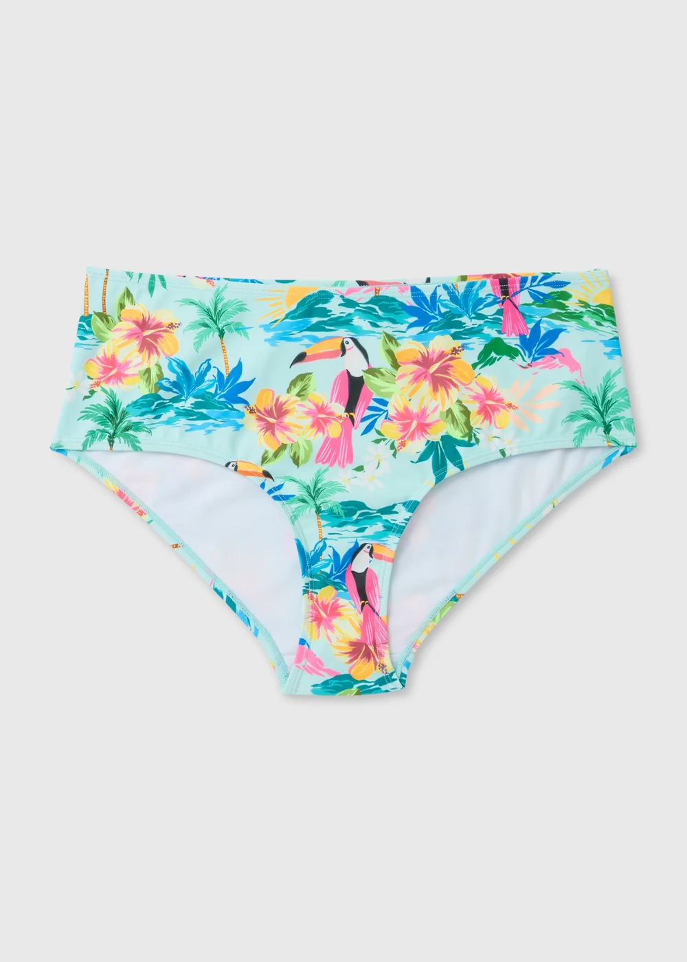 Multicolour D Plus Midi Bikini Bottoms - 6 Image 4