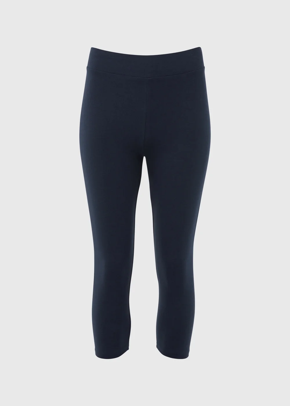Blue Cropped Leggings - 8 Image 5