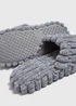 Grey Towelling Platform Sliders - Small Image 2