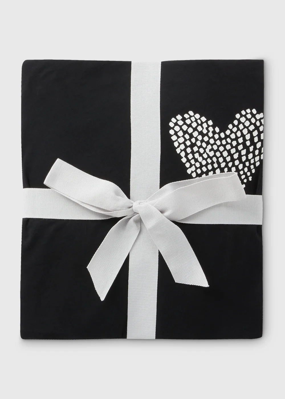 Black Heart Print Pyjama Set - Extra small Image 4